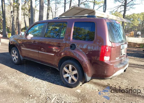 2013 Honda Pilot Touring z USA, uszkodzony, nr VIN 5FNYF3H99DB027713